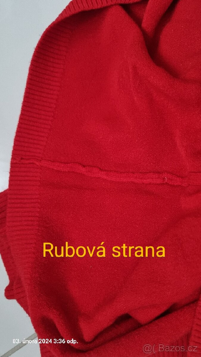 Rolák červený vel. S/M NOVÝ - 7
