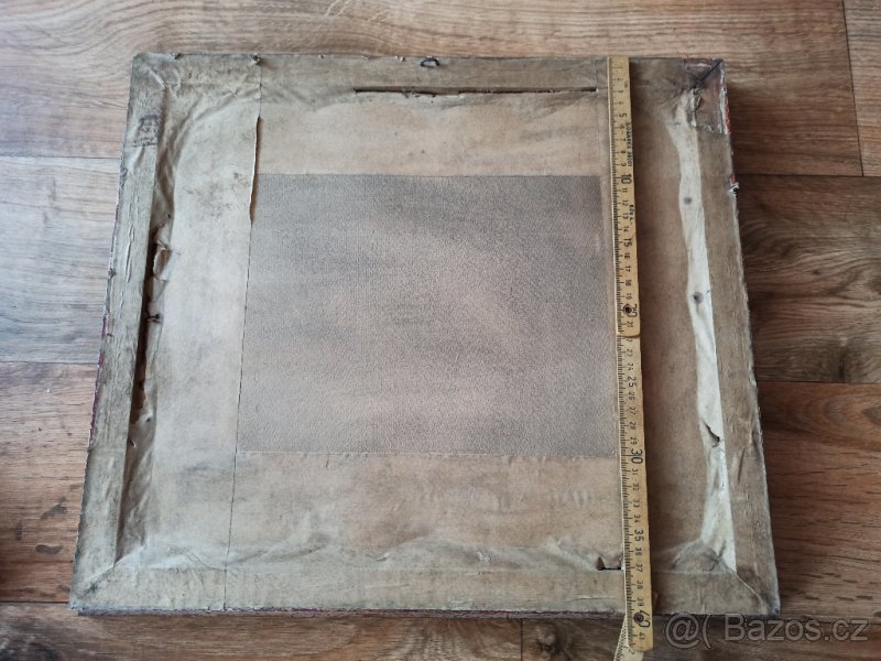 Starožitný obraz: Dům v kopci (1939), St. Veselý ´39 - 7