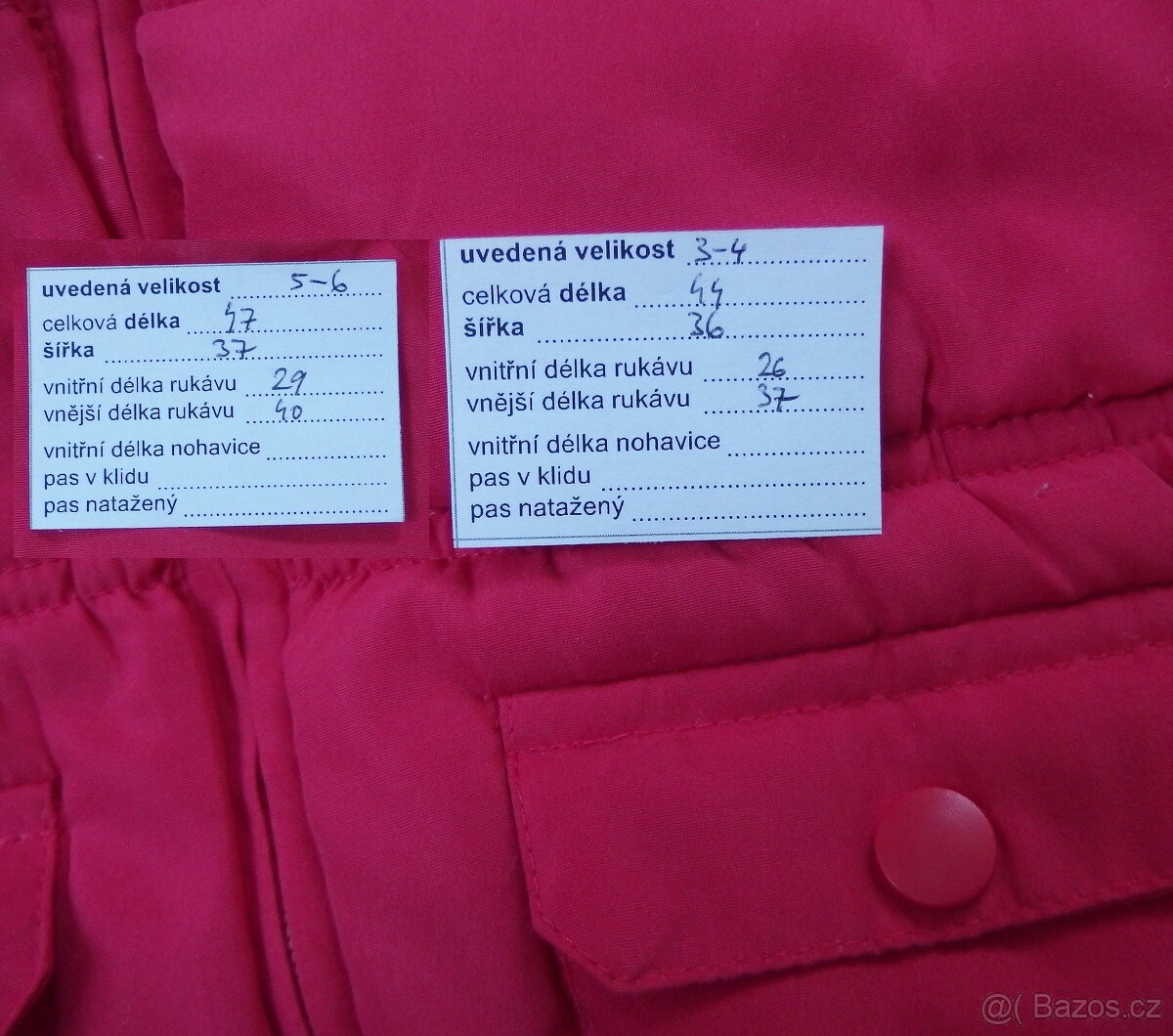 dětská dívčí zimní bunda 2 3 4 5 6 7 8 9 10 let - 7