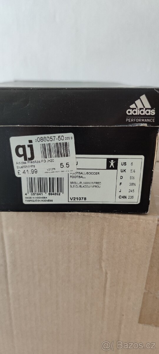 Kopačky Adidas Predator Junior 38 5,5 - 7