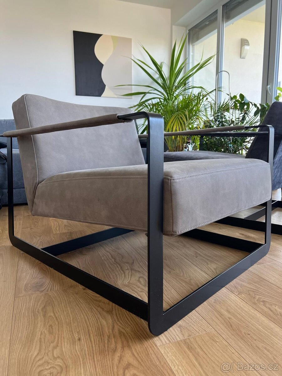 Designové křeslo - inspirace Poliform Gaston - 7