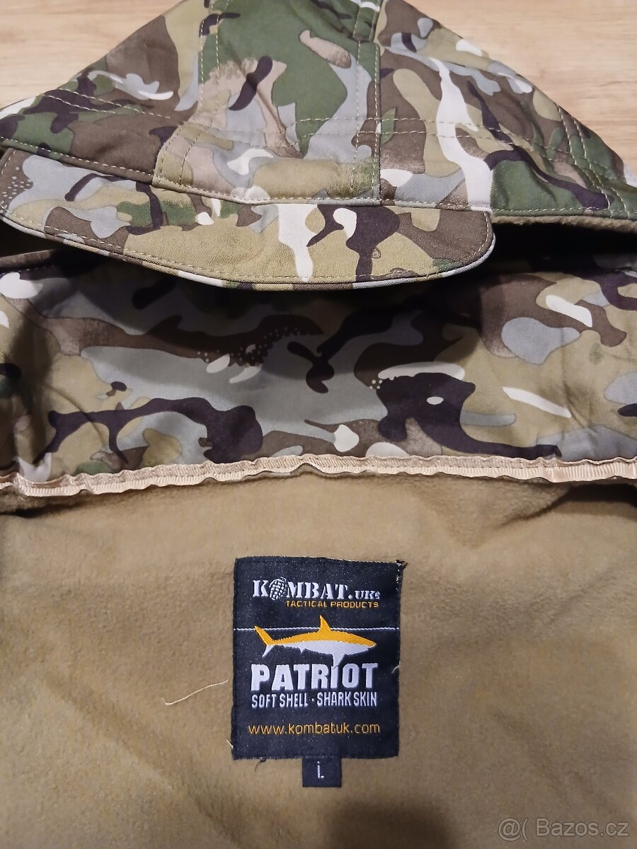 Maskáčová softshellová bunda dětská nová - 7