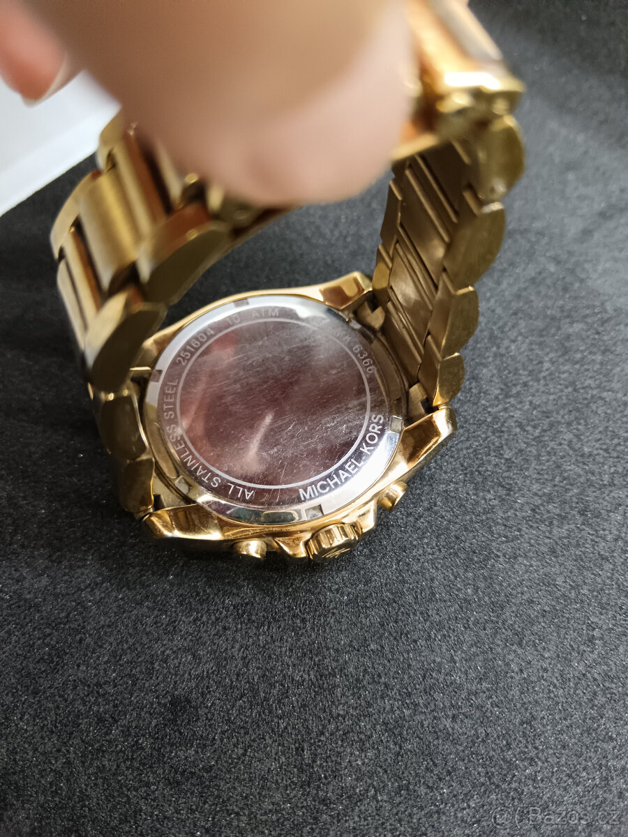 Hodinky Michael Kors Brecken s chronografem MK6366 - 7