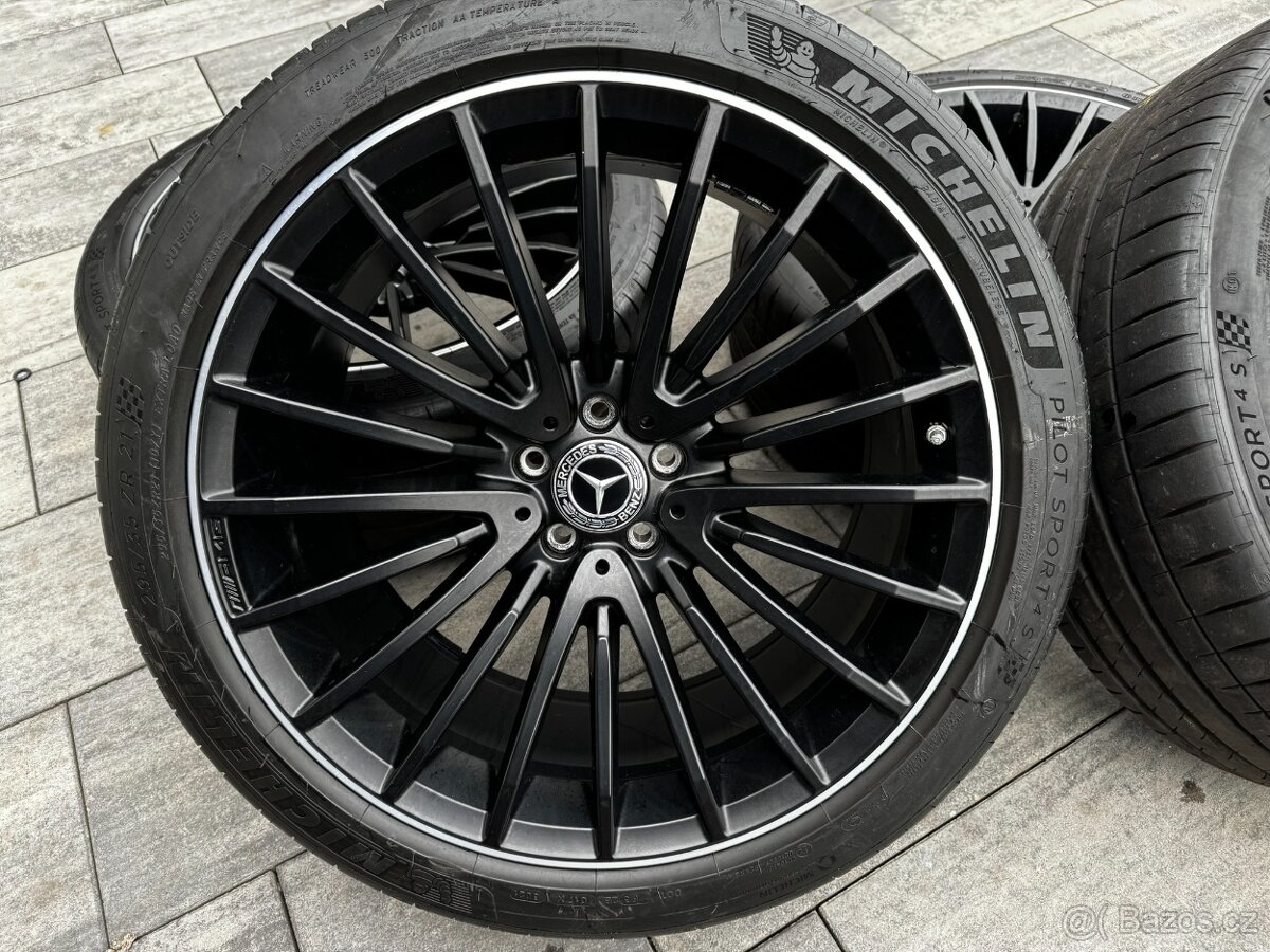 Originál alu kola Mercedes GLC63 AMG R21 zánovní - 7