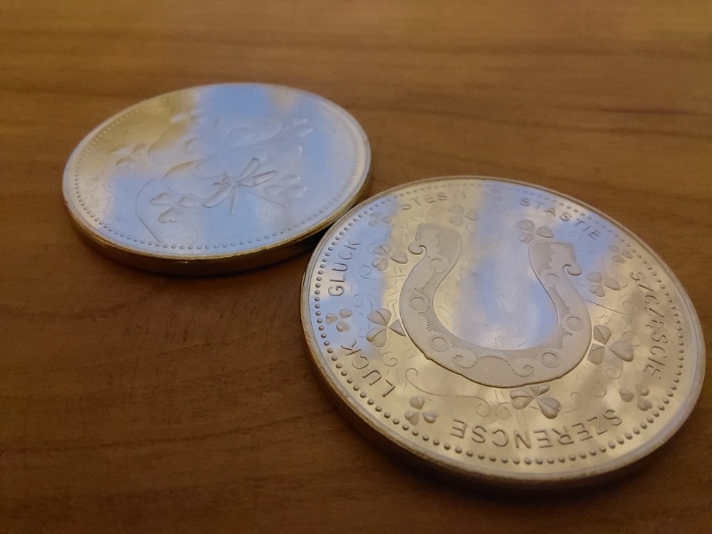 Nová mince pro štěstí šťastie Glück luck szerencse szczęście - 7