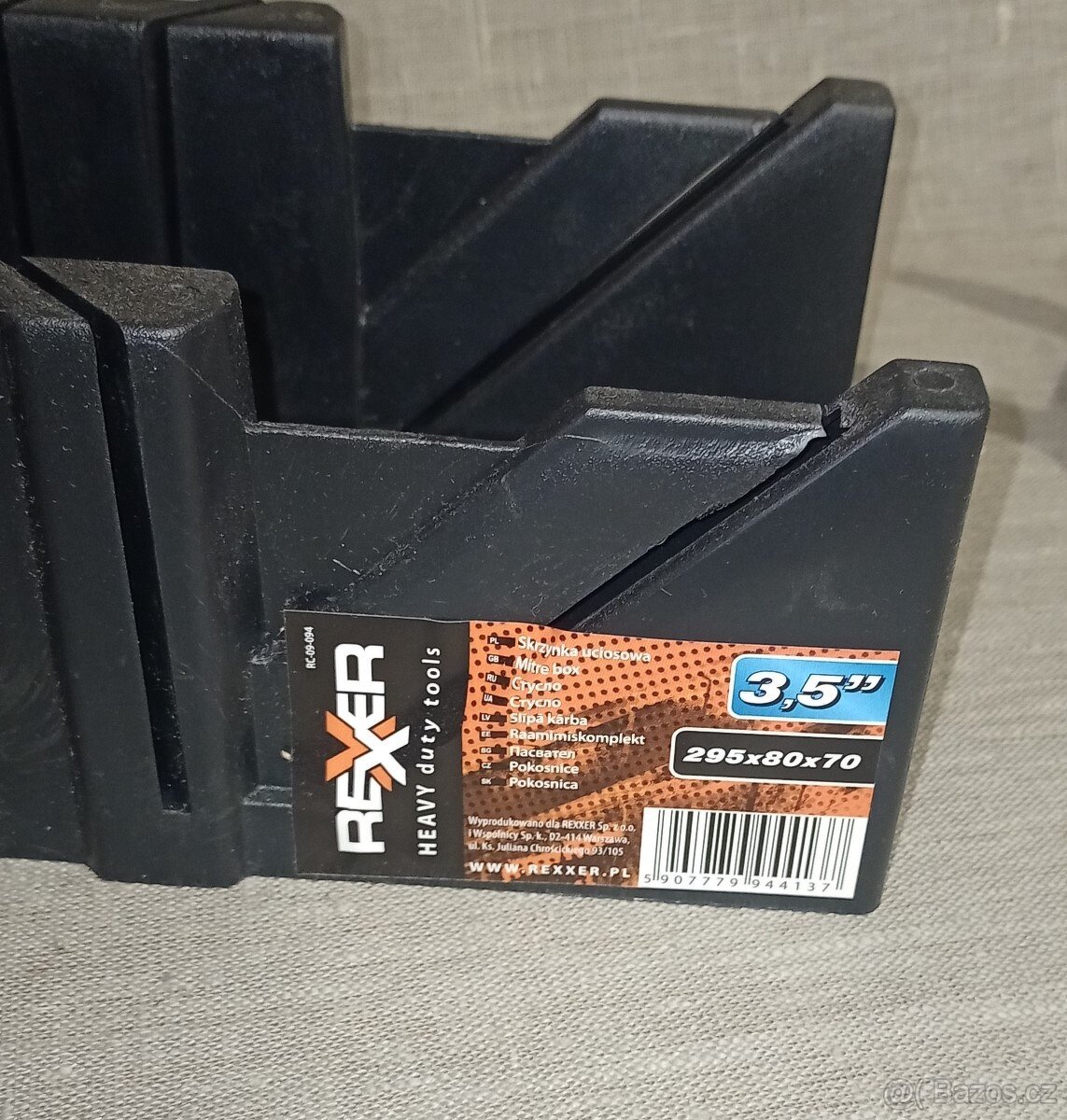 Pokosový box, úhlová šablona na žezání - 7