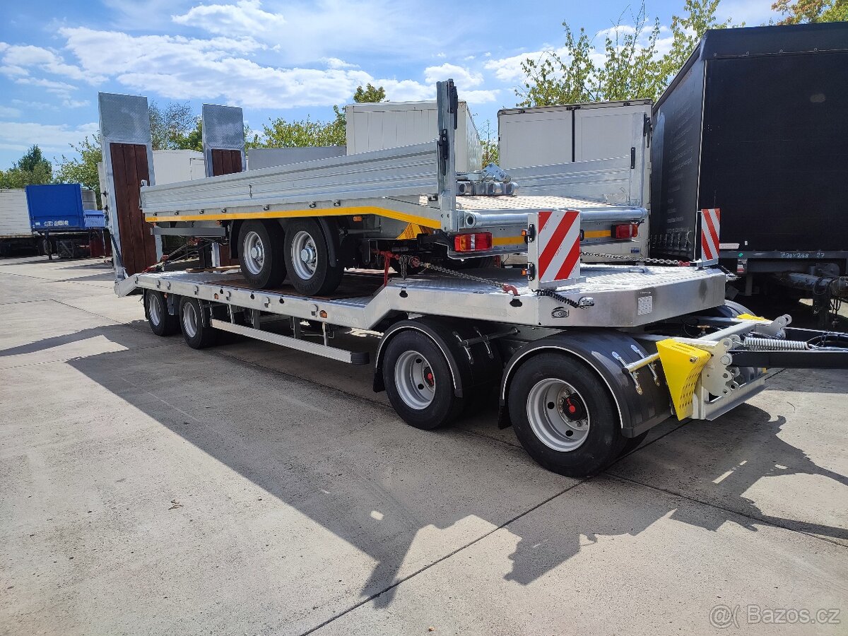 SLEVA přepravník strojů podvalník vlek točnicový - 7