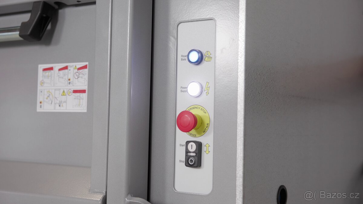 Paketovací lis - jednoduchý, masivní - 7