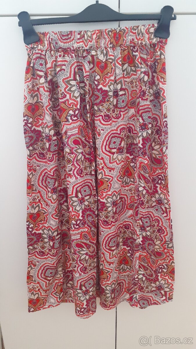 Letní sukně s vázačkou - 7