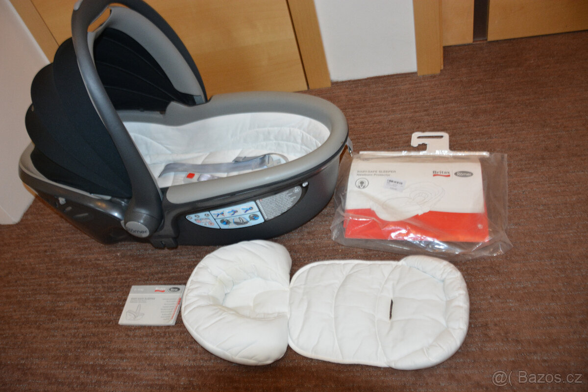 Prodám dětskou autosedačku pro novorozence Römer Sleeper - 7