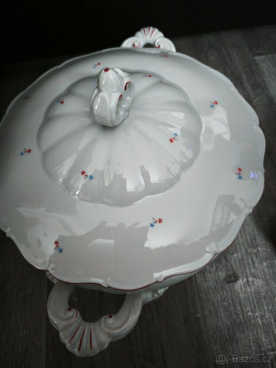 Starožitná porcelánová sada - 7