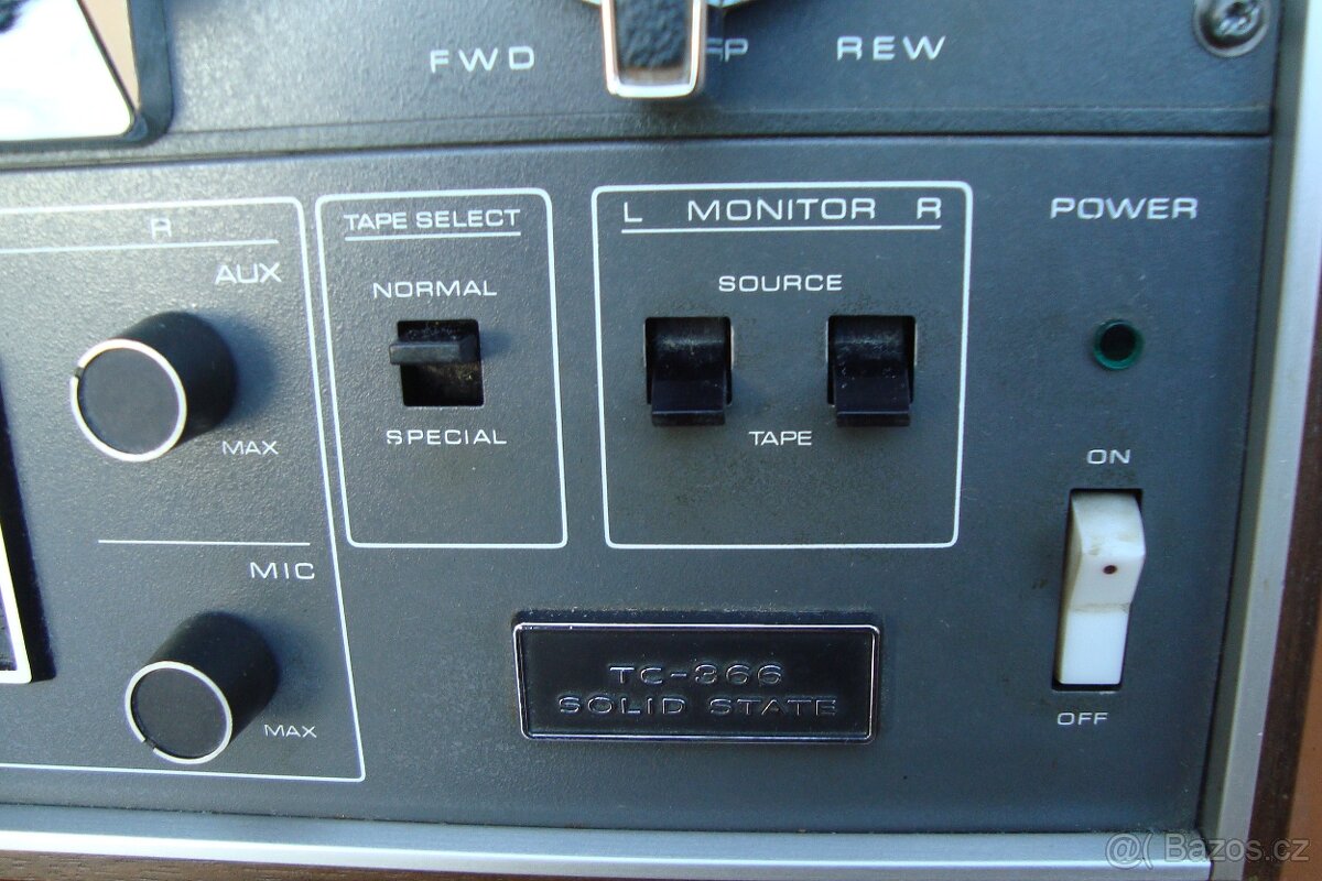 Kotoučový magnetofon Sony TC-366 - 7