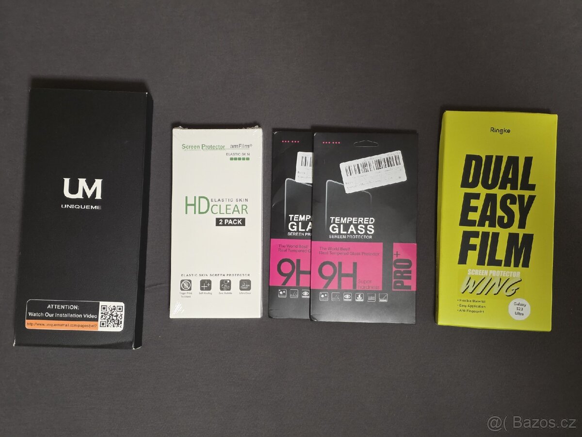 Kryty, folie a ochrany fotoaparátů na Galaxy S23 Ultra - 7