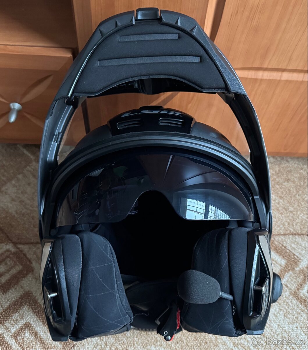 LS2 Scope L výklopná helma + interkom SENA - 7