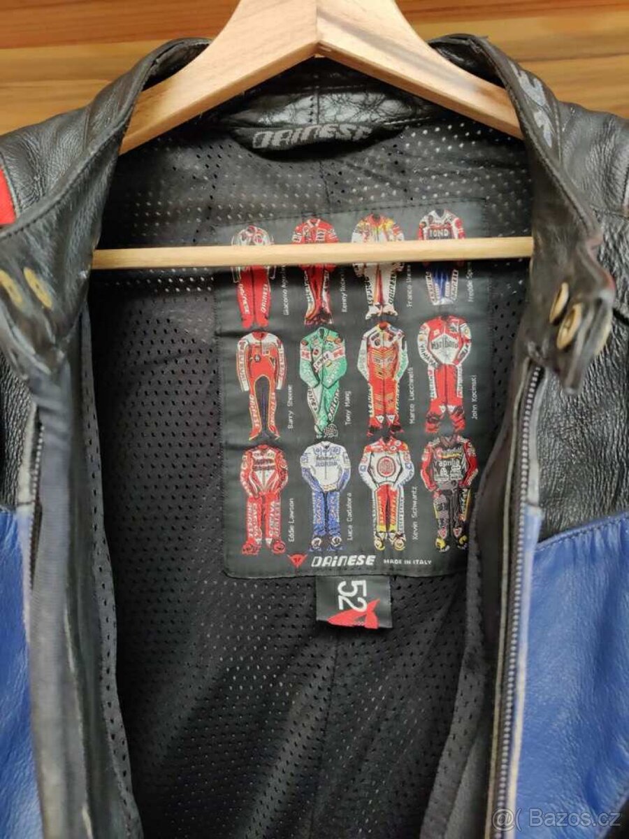 Kožená kombinéza Dainese vel. 52 - 7