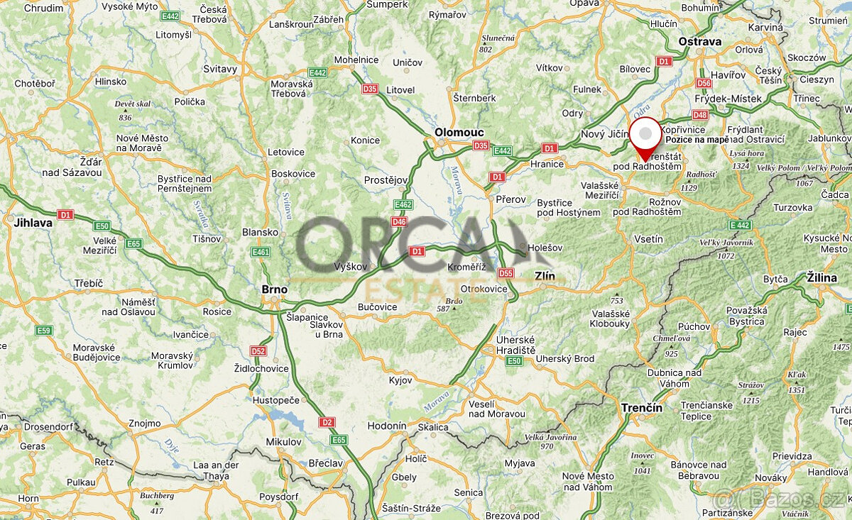 Pozemek o výměře 1923 m2 v k. ú. Mořkov - 7