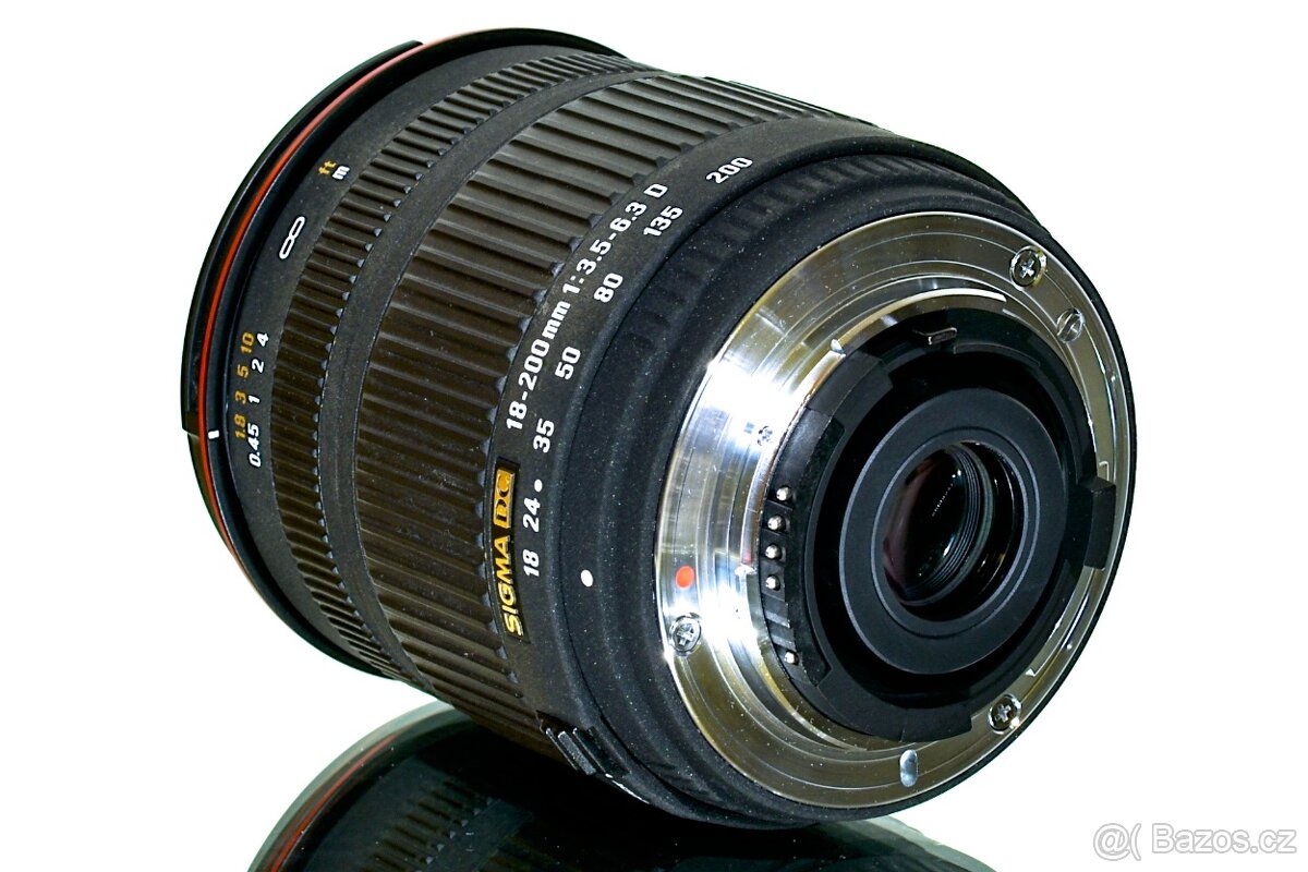 Nikon Sigma DC 18-200mm + UV filtr TOP STAV - 7