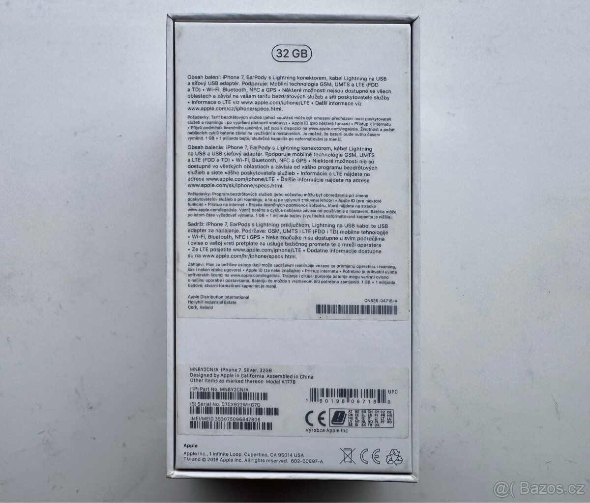 iPhone 7 32GB, krabicka - 7