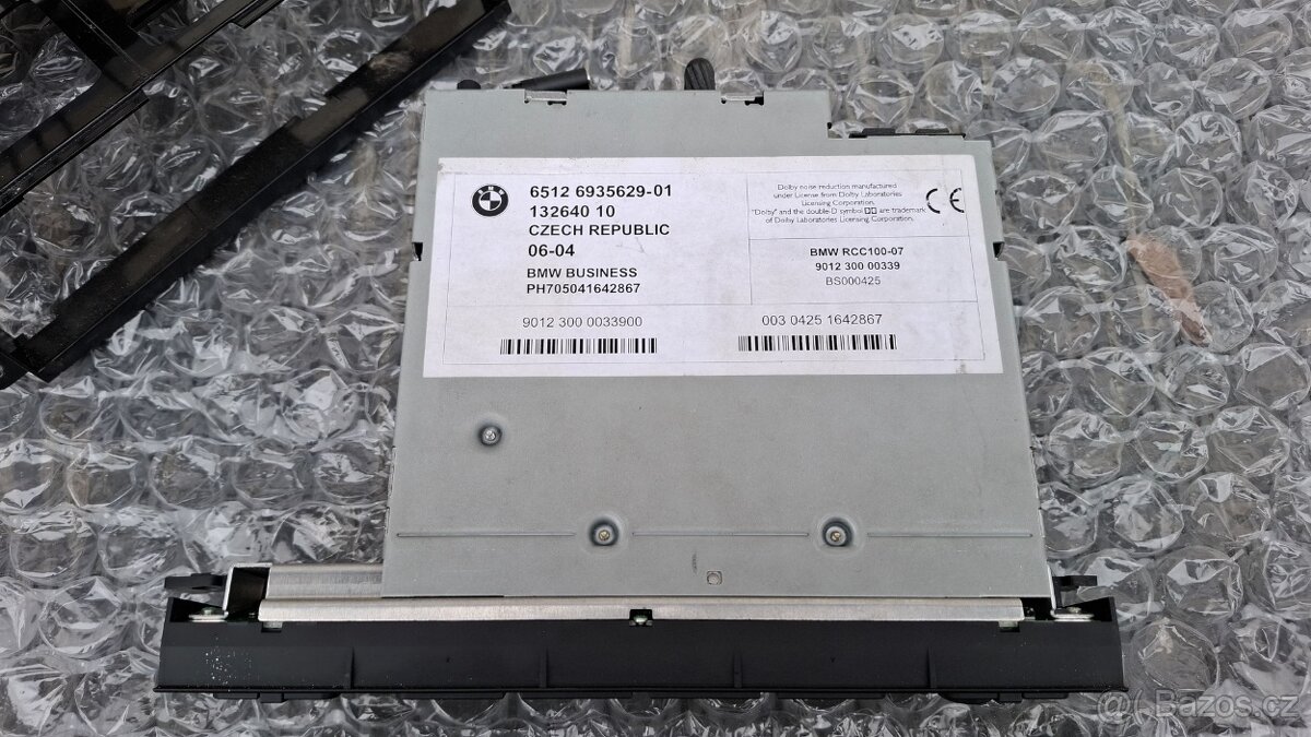 BMW E46 - Autoradio a rámeček - 7