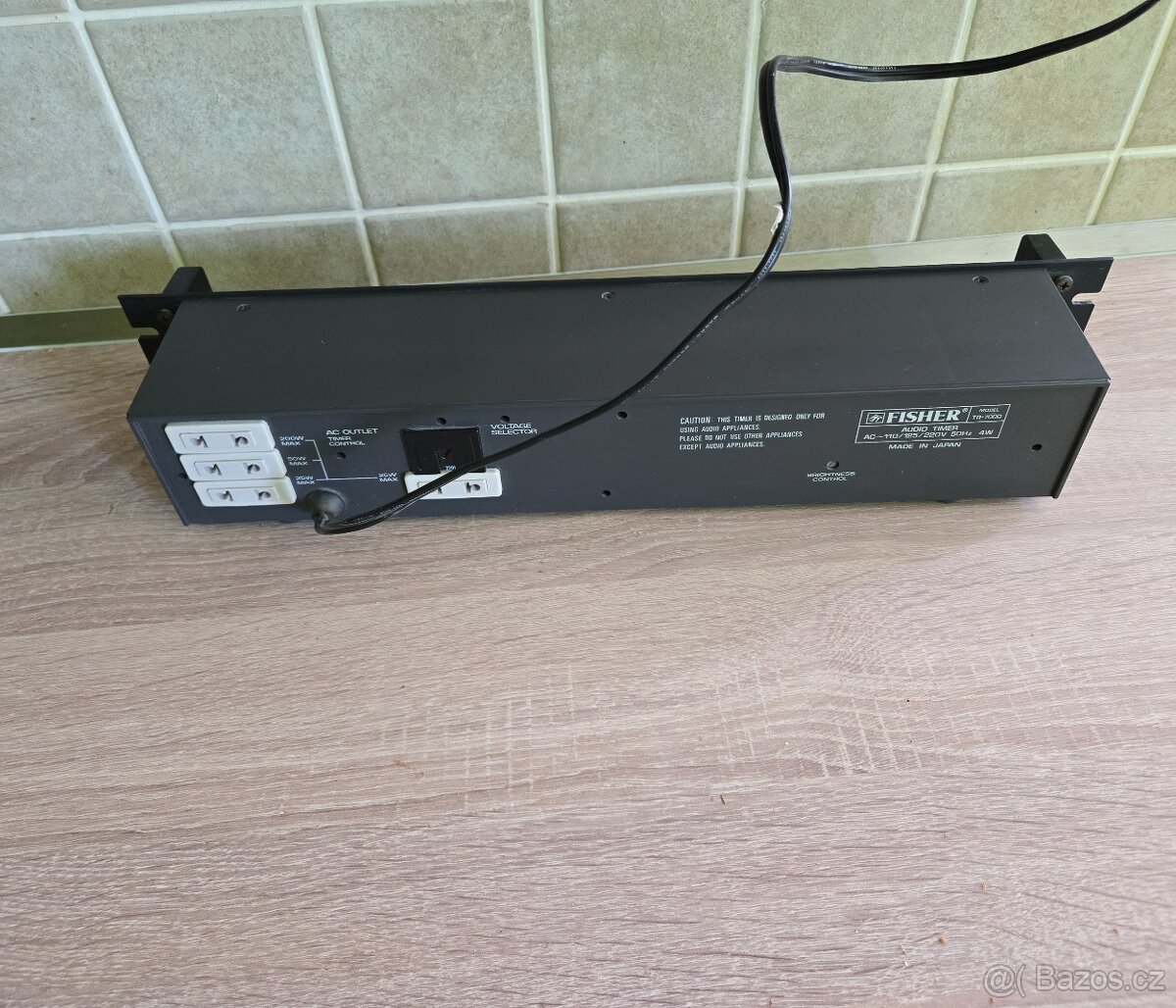 FISHER TR7000 audiotimer - 7