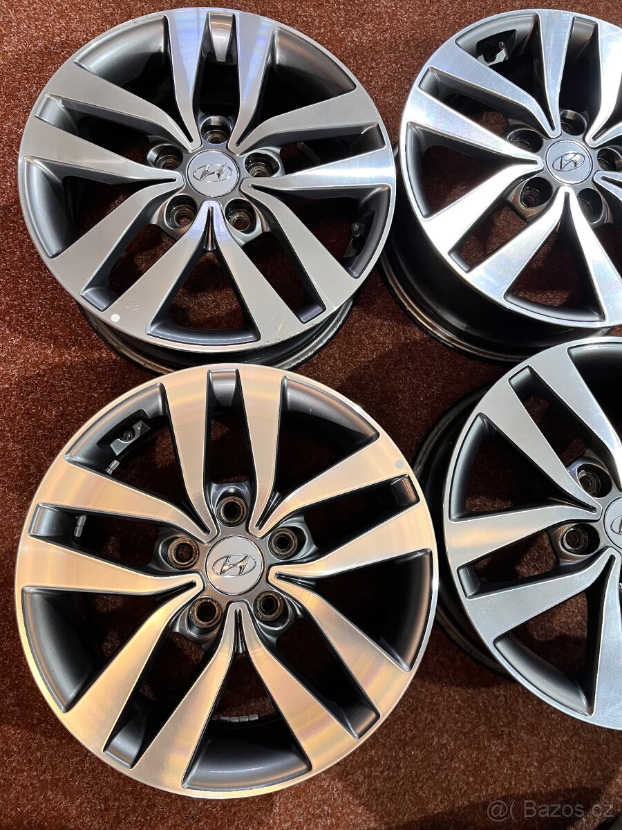 5x114.3 R16 originál disky Hyundai i30 - 7