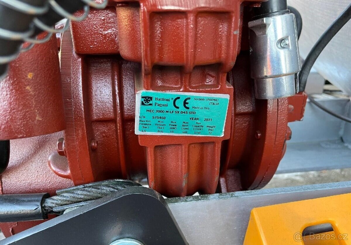 Cisterna fekální vůz MJT-6-2 - 7