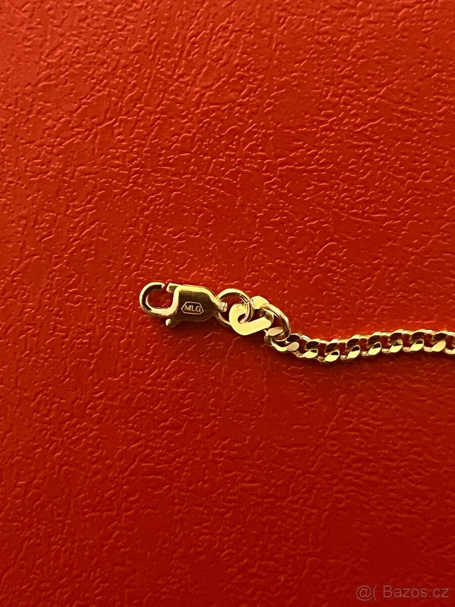 Zlato/ zlatý nový řetěz 14k - 7