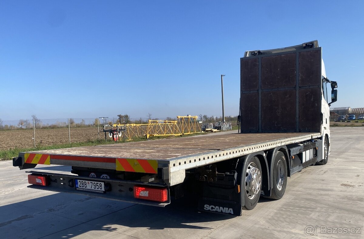 SCANIA R500 6x2 tandem plato + vlek - 7