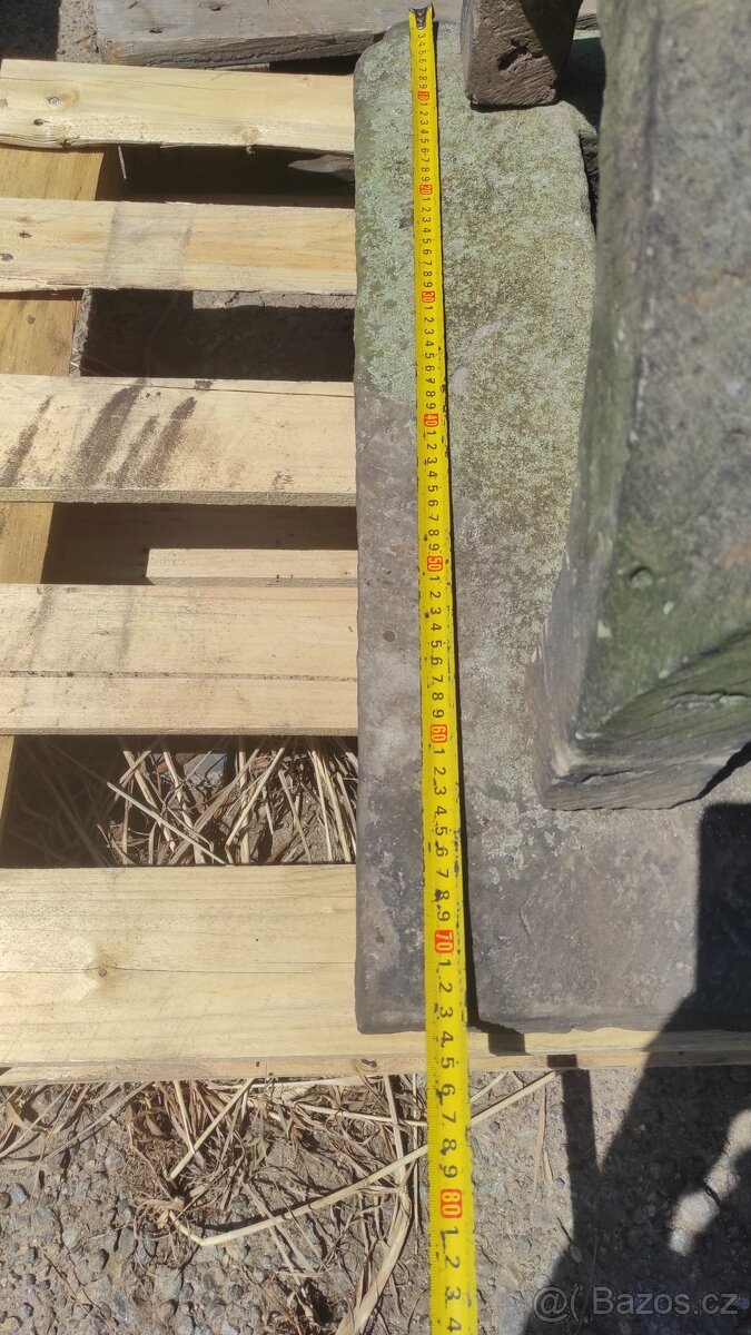 Starý kamenný komín, pískovcový komín - 7