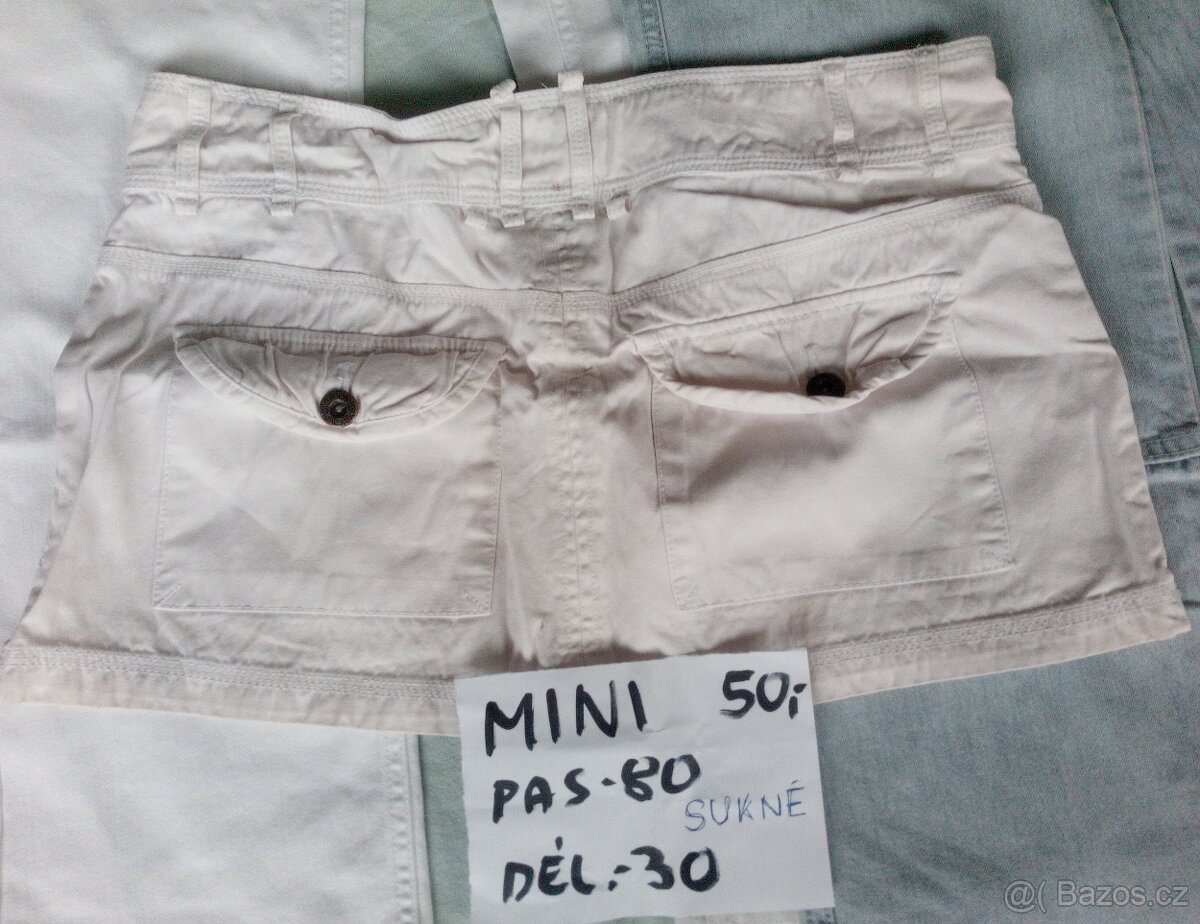 JEANS "Ž" NOVÉ +LETNÍ - 7