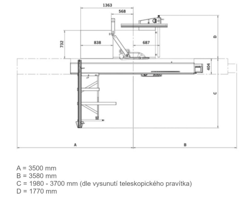 Formátovací pila OAV ABG Electronic A - 7