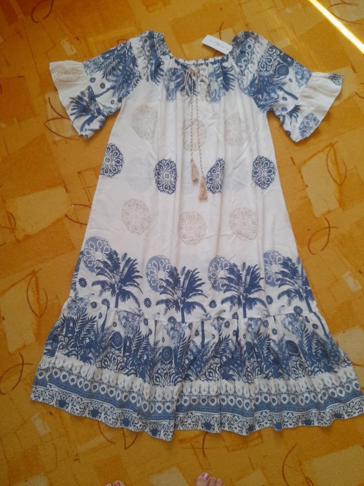 DVOUDÍLNÉ DÁMSKÉ PLAVKY v.L ...NOVÉ // ŠATY letní NOVÉ - 7