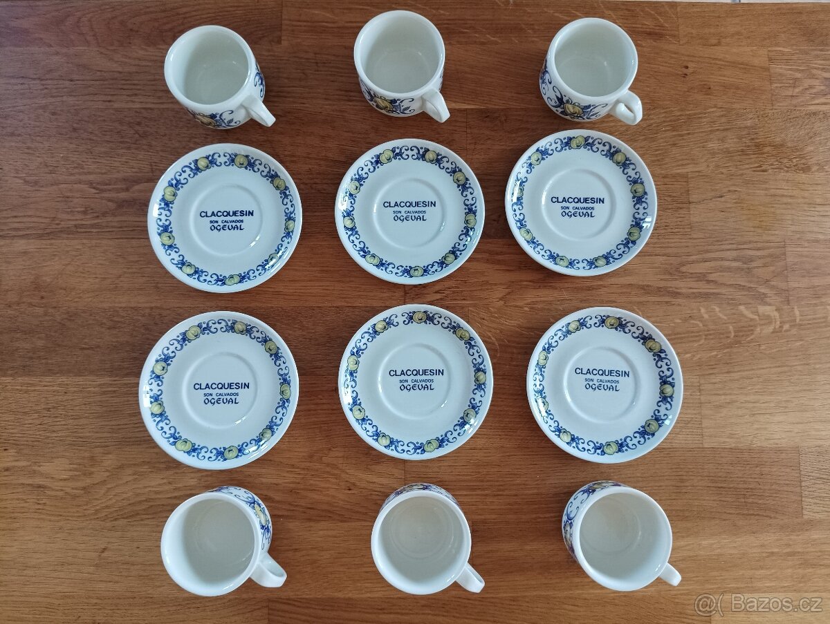 VINTAGE KÁVOVÝ SERVIS VILLEROY A BOCH LUCEMBURSKO - 7