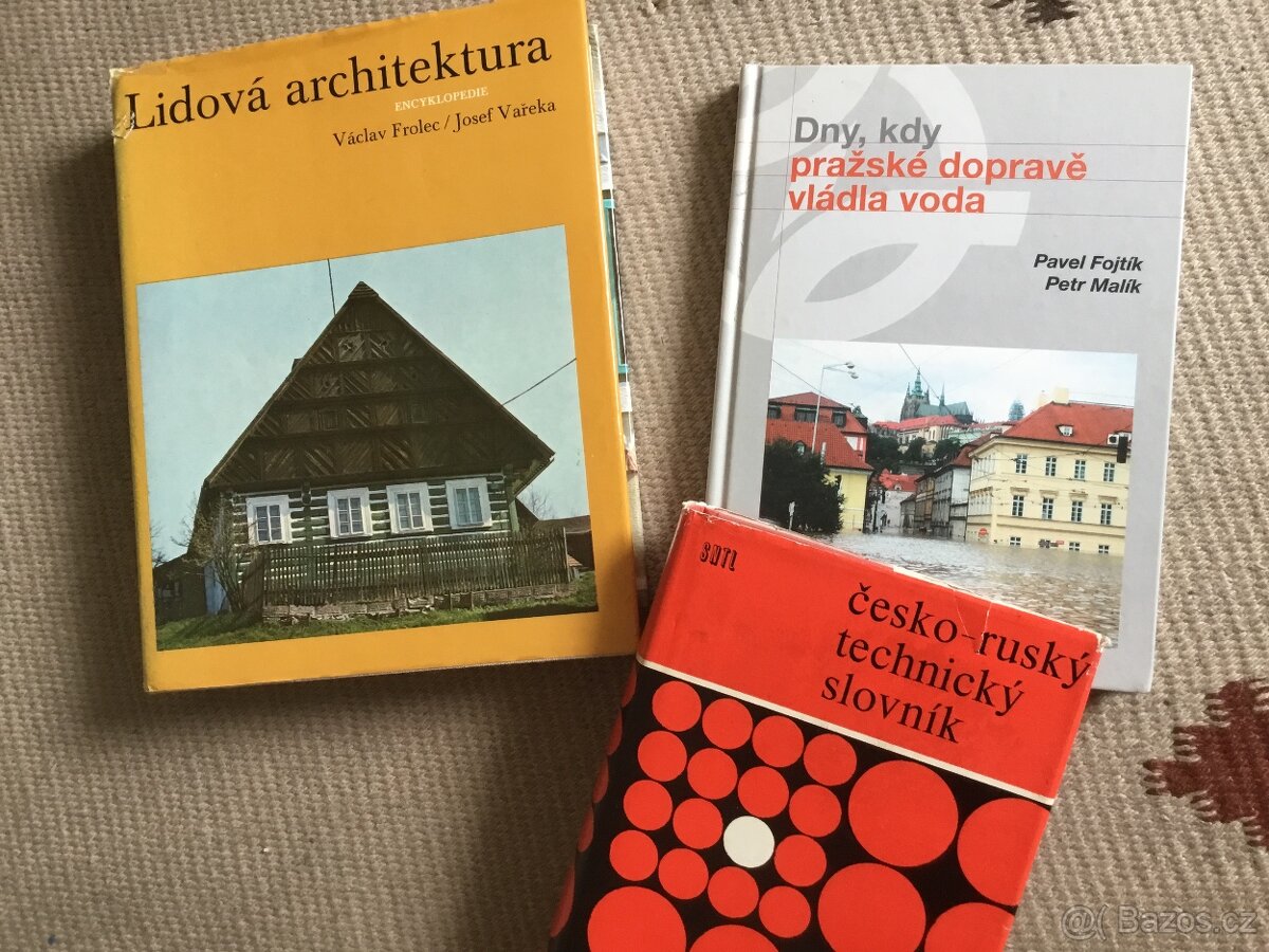 Lid arch 1983, Techn slov 1973, Povodne 2003, Velka kniha - 7