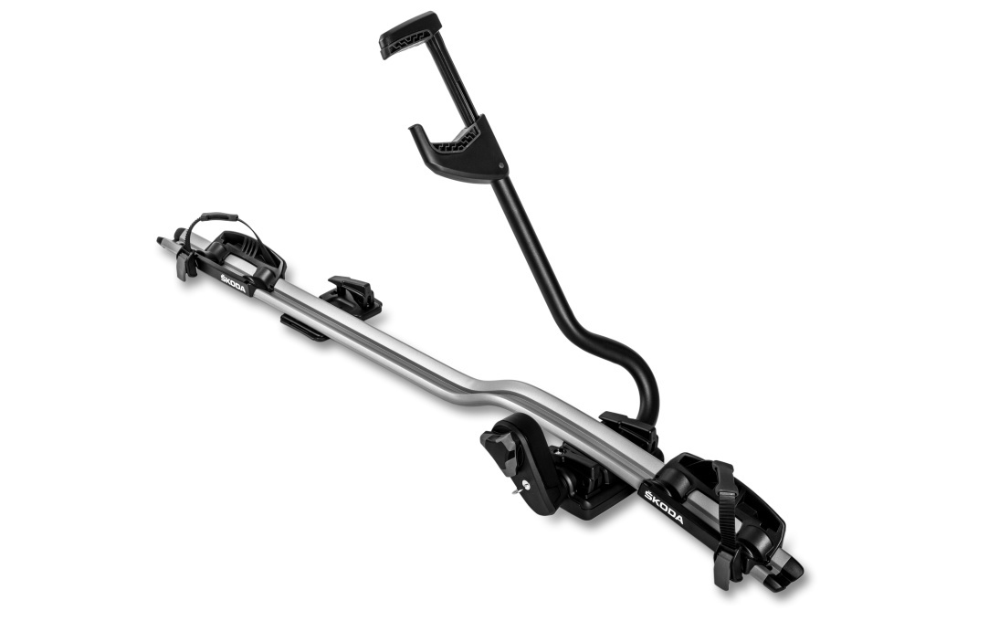 Příčný střešní nosič Karoq + 2 nosiče na jízdní kola - 7