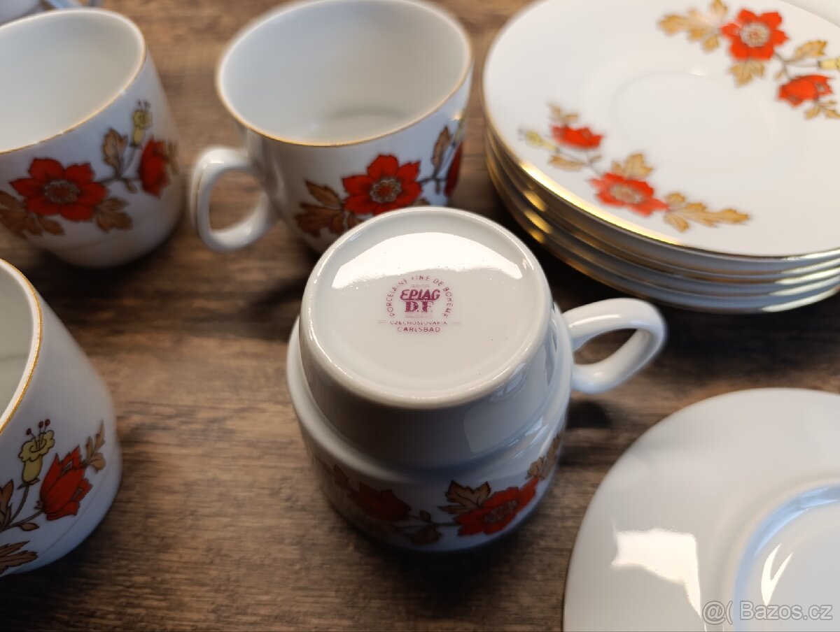 Čajová - Kávová souprava - 7