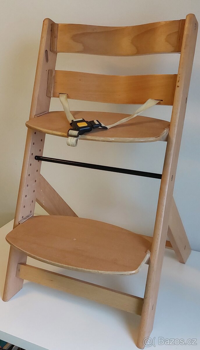 Rostoucí židlička dřevěná - 7