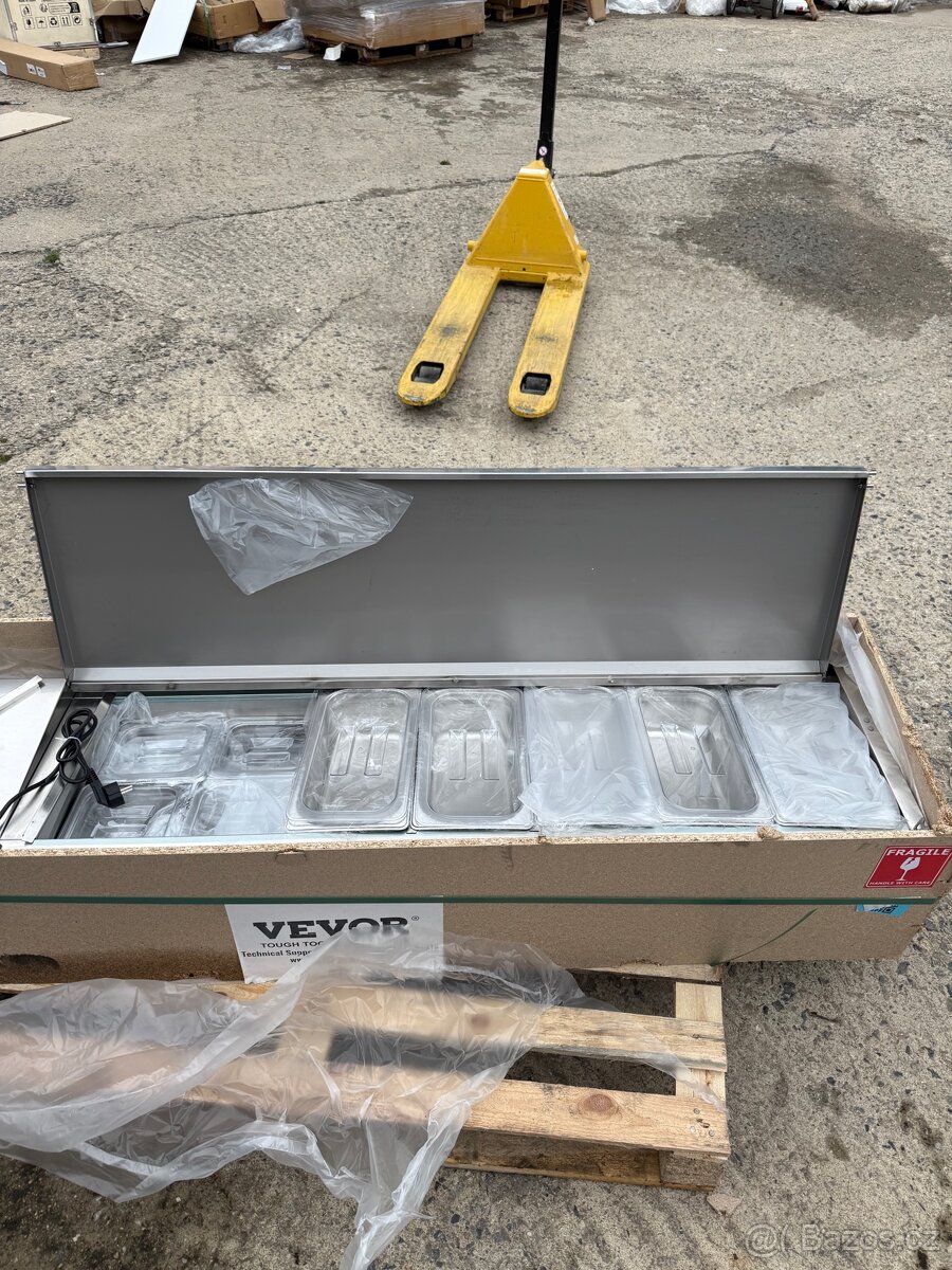 Chladící zařízení Vevor na potraviny, zeleninu a saláty - 7