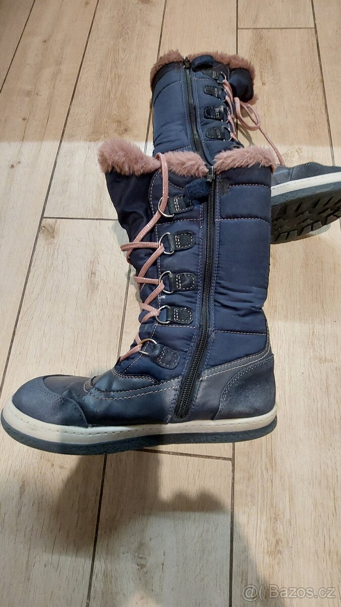 Dívčí zimní boty s membránou, vel. 39, zn. Lurchi - 7