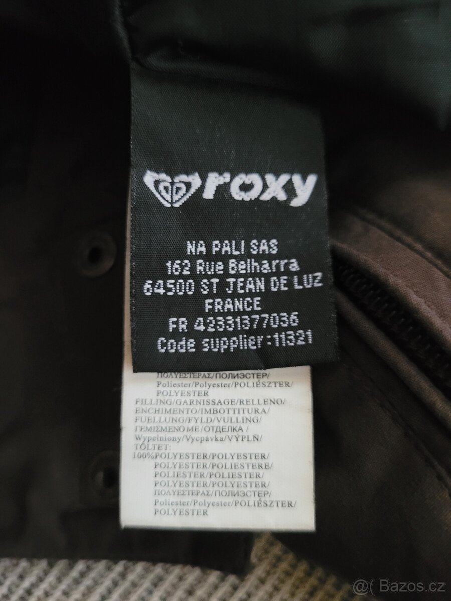 Dámské hnědé lyžařské kalhoty zn. Roxy, vel. S - 7