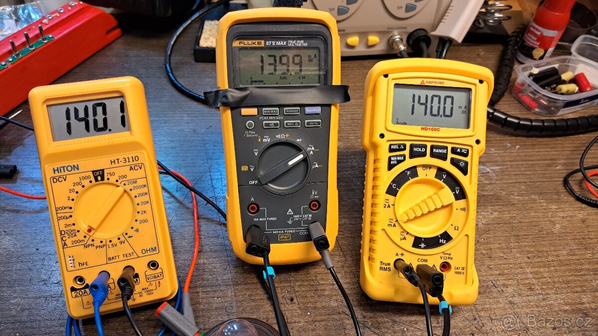 Nerozbitný multimetr AMPROBE HD160C (až 1500 V DC) pro FVE - 7