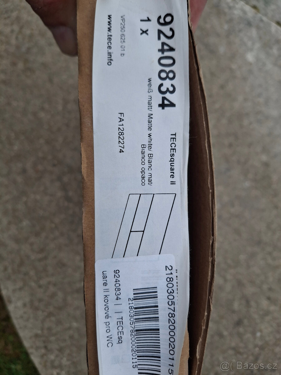 Set WC Tece box + TECEsquare II kovové tlačítko - 7