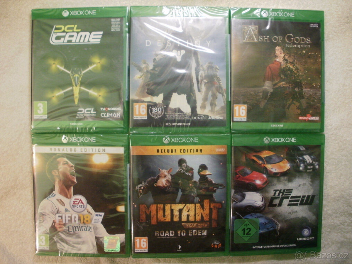 Hry na XBox ONE - Nové. Originál zapečetěné - Ceny v textu - 7