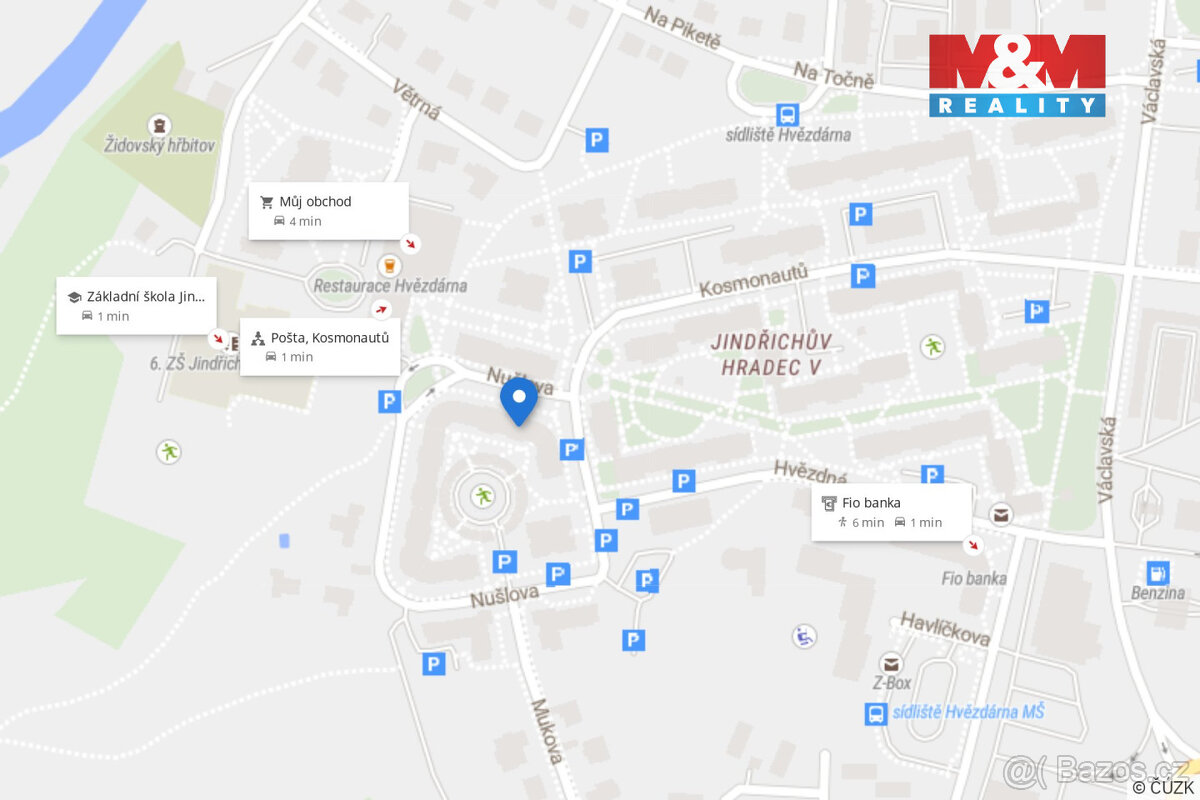 Pronájem bytu 2+kk, 56 m², Jindřichův Hradec, ul. Nušlova - 7