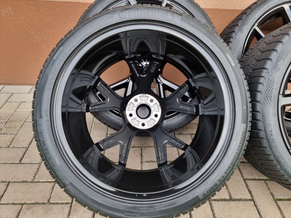 22″ 5×112 VW TOUAREG R “ESTORIL” + 285/35R22 CONTINENTAL zim - 7