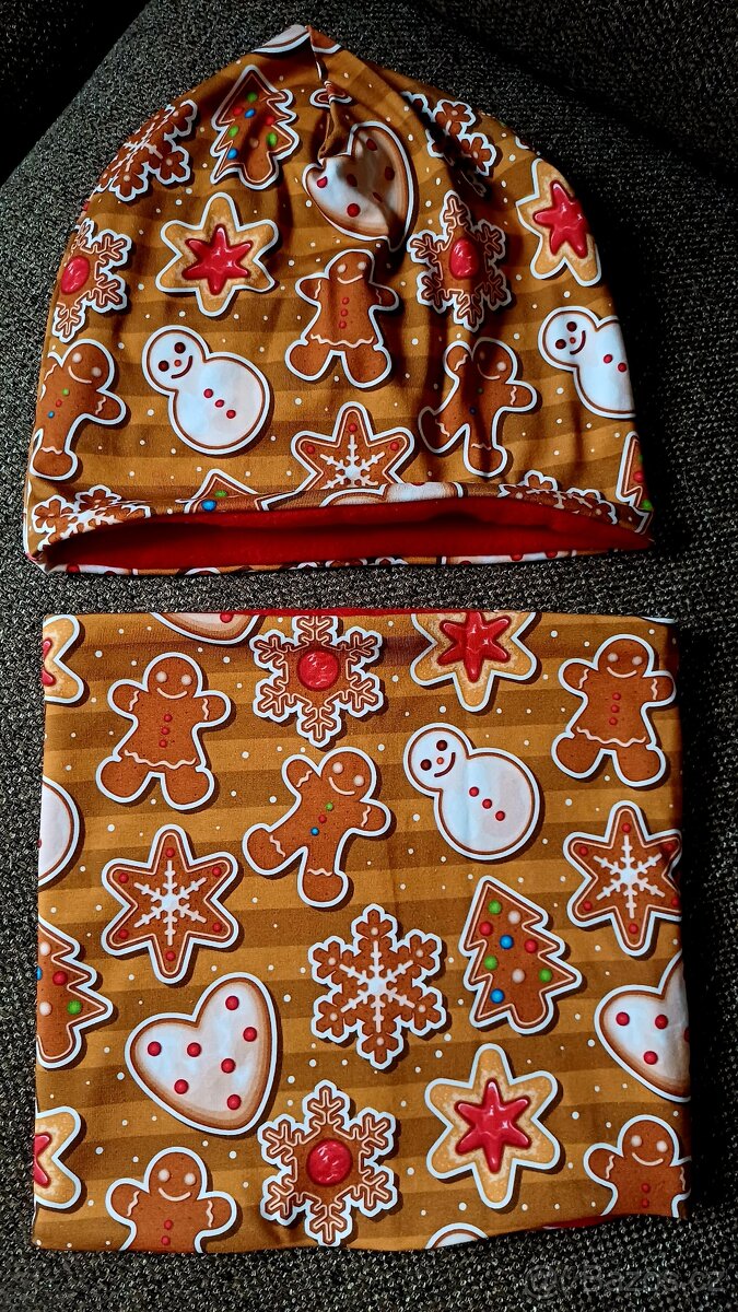 Čepice + nákrčník 3-6 let - 7