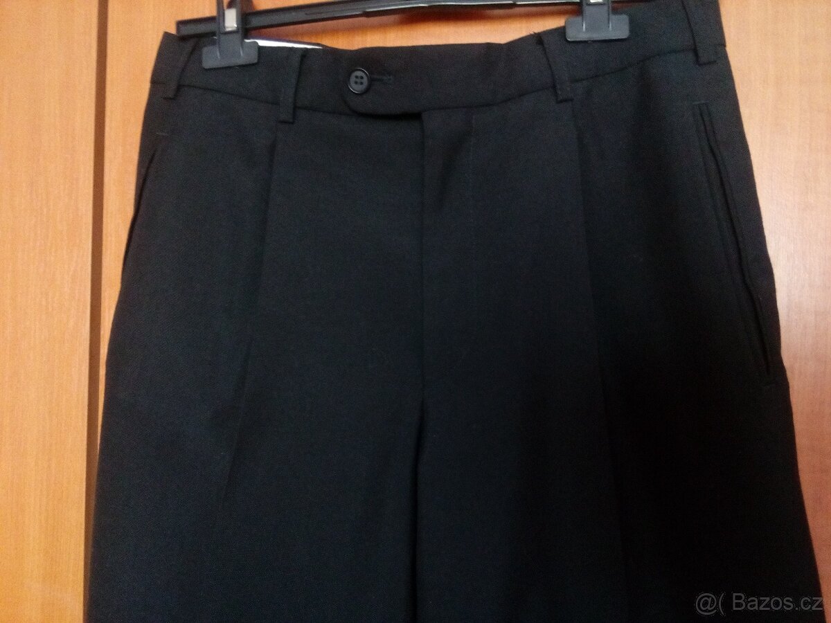 Černý společenský oblek - 7