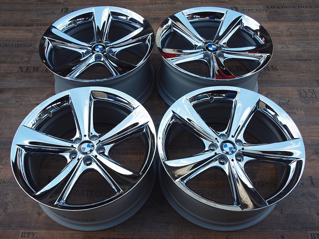 21" Alu kola = 5x120 = BMW 7er E65 = STYLING 128 - CHROM - 7