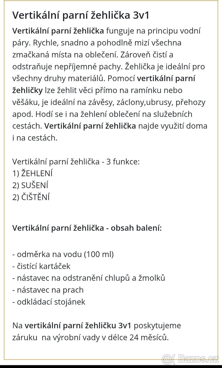 Parní žehlička - 7