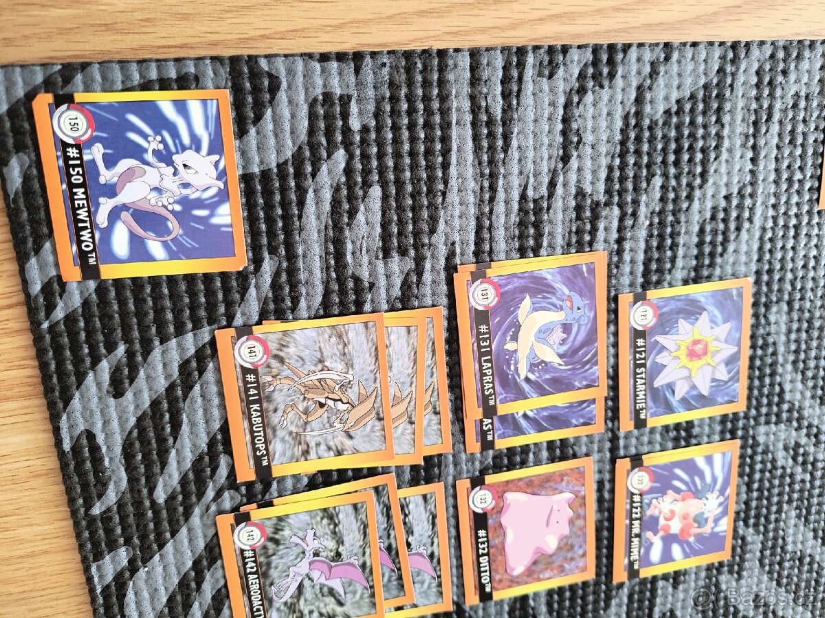 Artbox Pokémon nalepky ze serie 1999 - 7